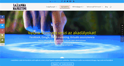 Desktop Screenshot of lailanma.hu